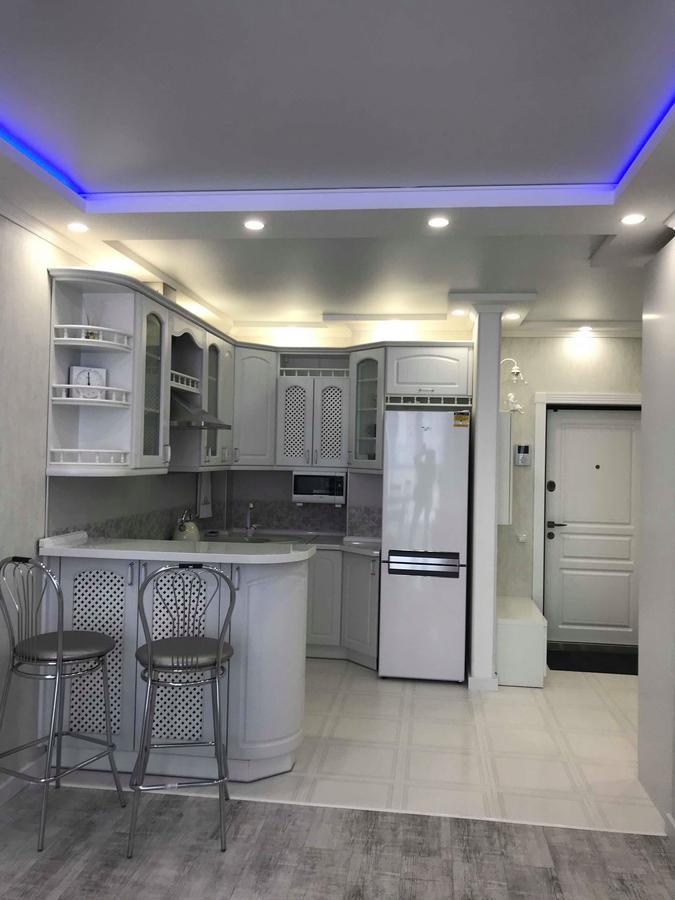 Luxe Apartment On Drahomanova Kijev Kültér fotó